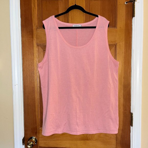 MISSLOOK Tops - Women's Pink XL Misslook Sleeveless Top
